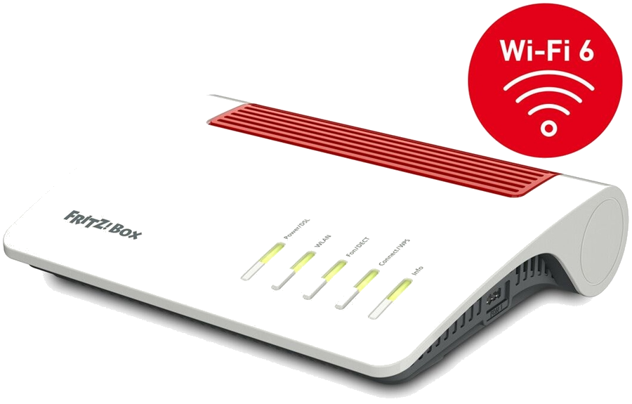 FRITZ!Box 7590 AX router met Wi-Fi 6